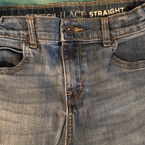 PLACE Men’s Straight Jeans in Faded Blue
